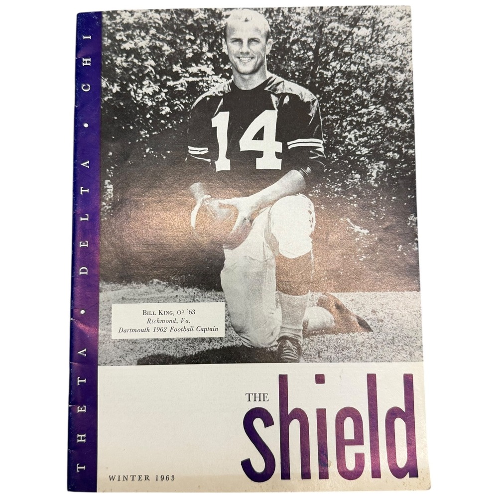 The Shield Winter 1963 Dartmouth Football Captain Bill Koca Winter 1963 Magazine